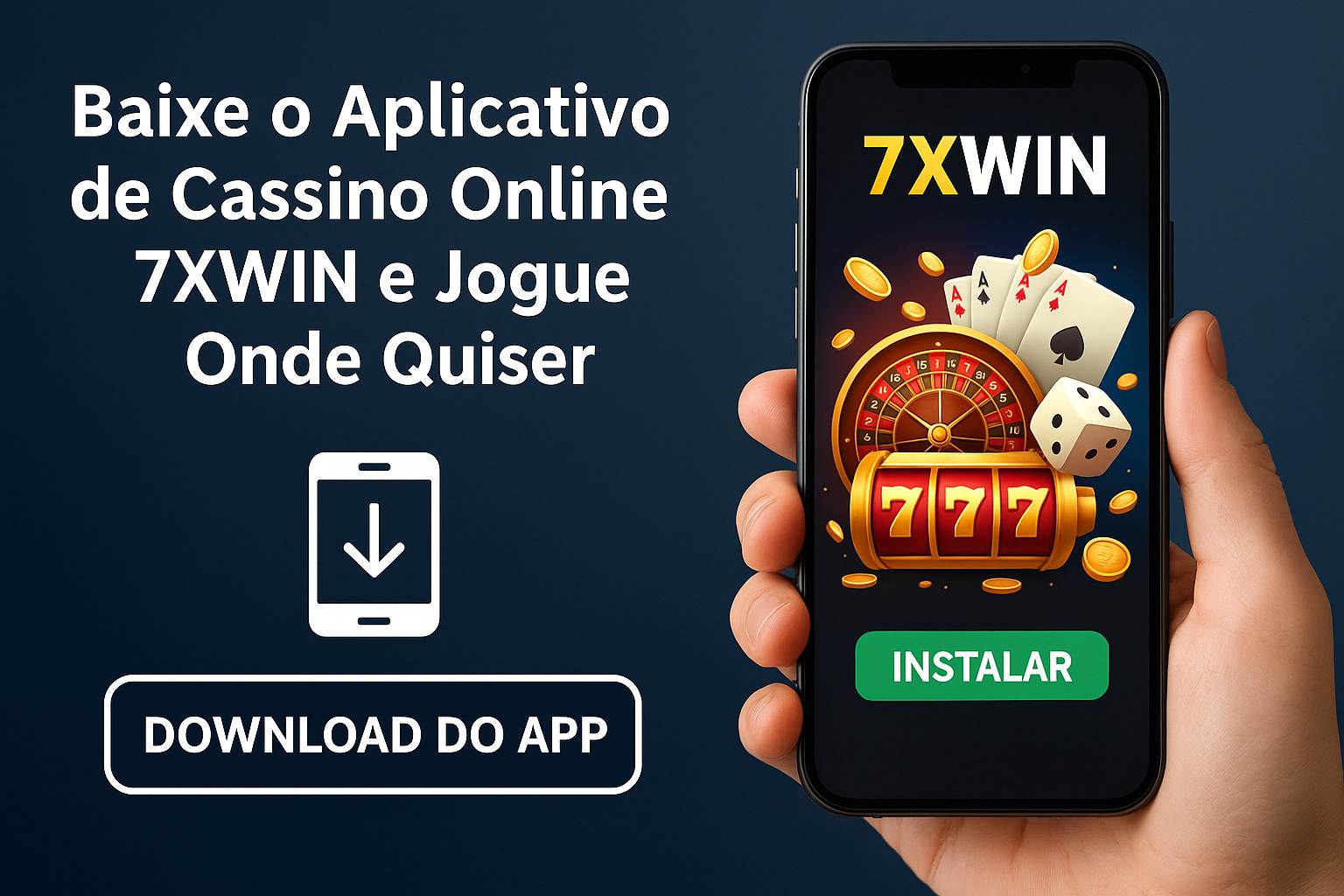 Baixar o 7XWIN Cassino App
