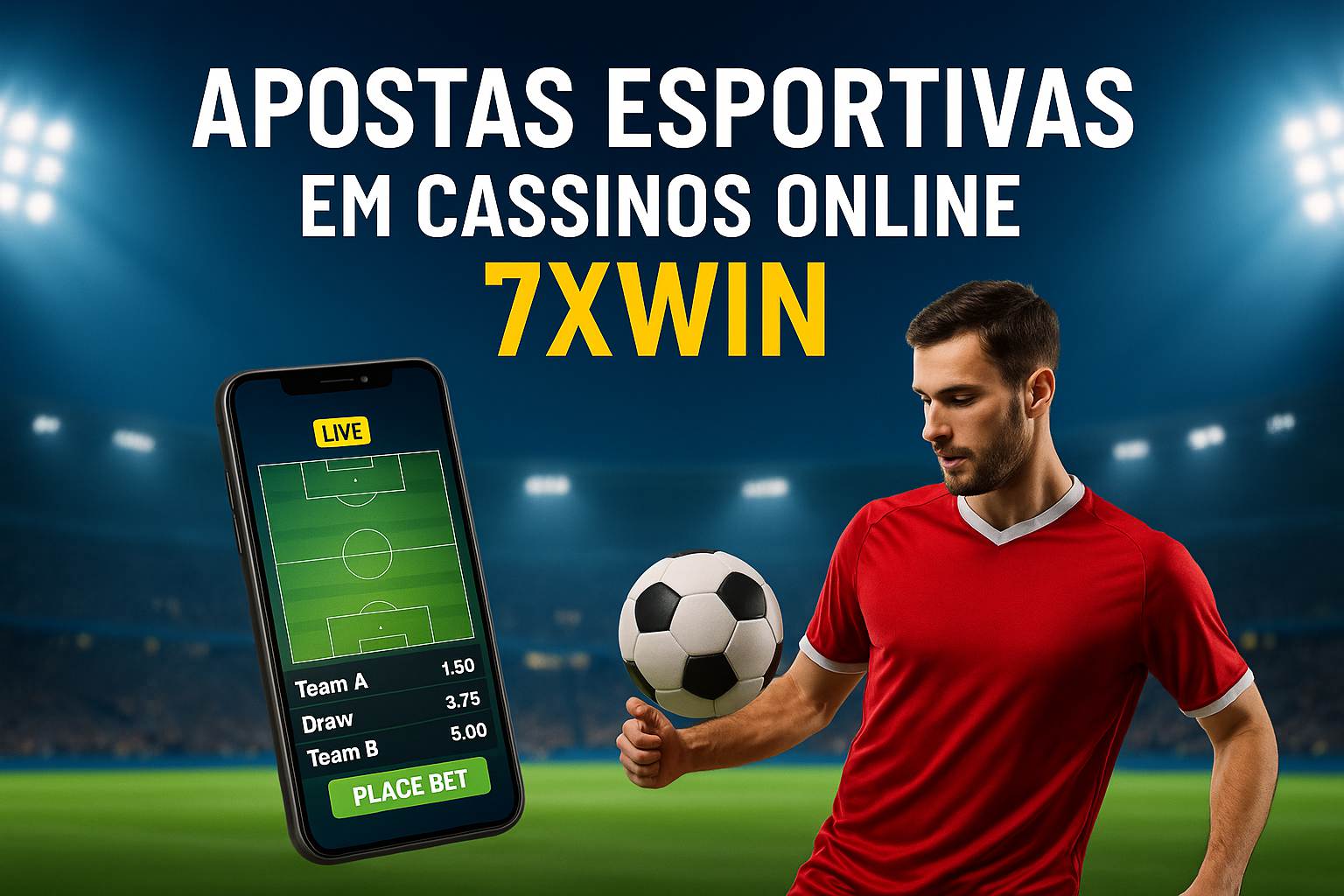 Aposte em apostas esportivas no cassino online 7XWIN