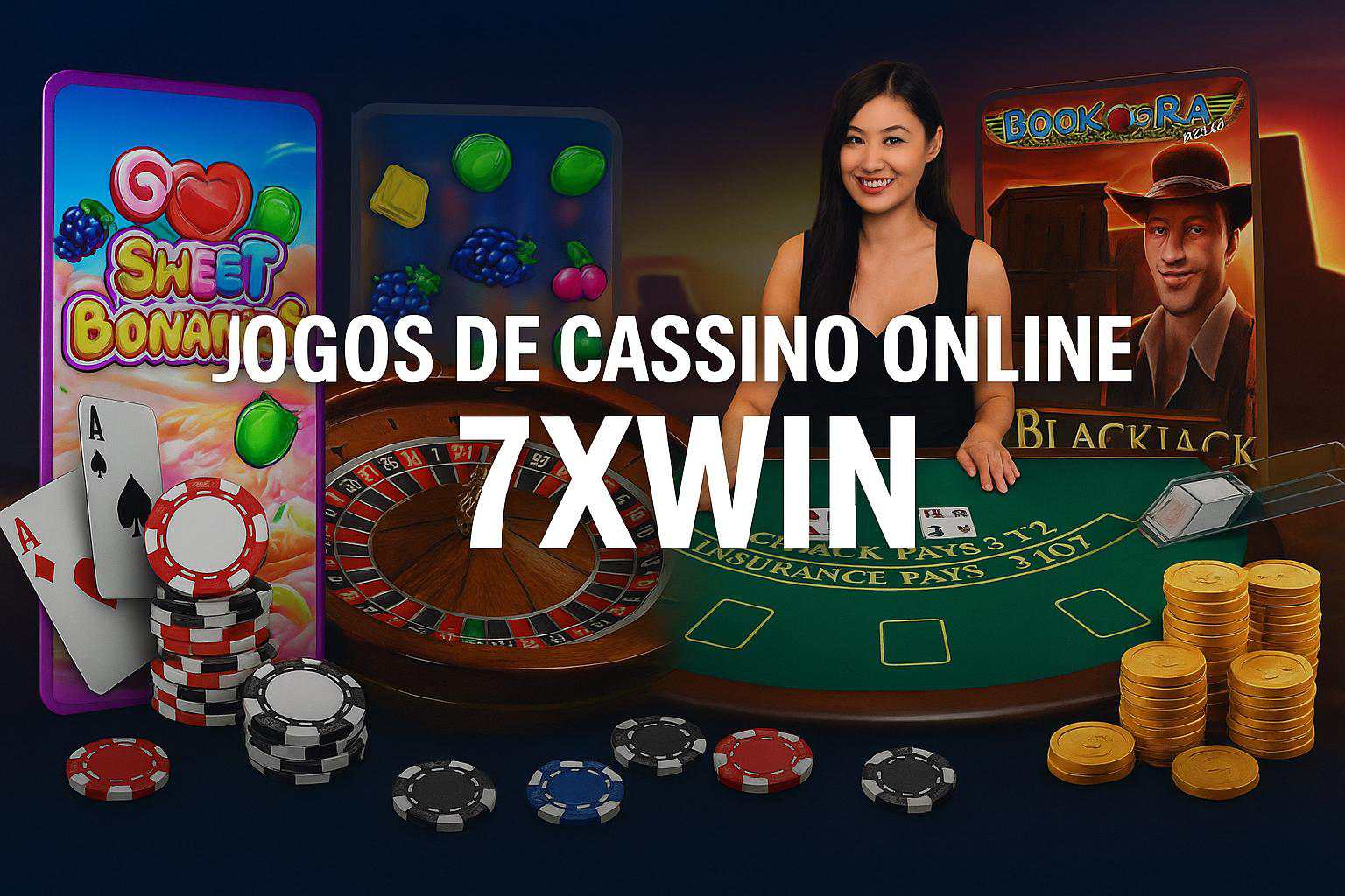 Jogos de cassino online inovadores e emocionantes na 7XWIN